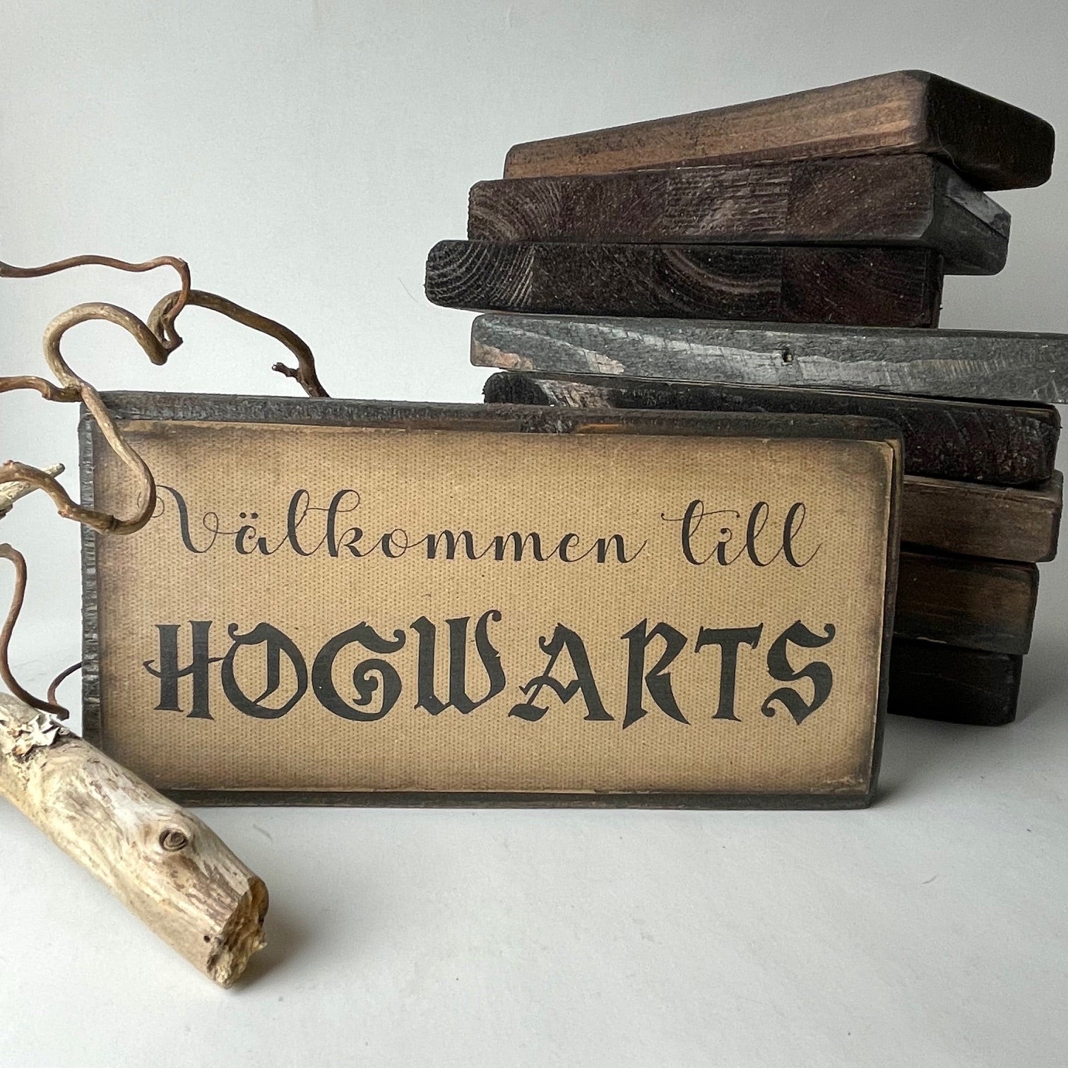 Halloweenskylt "Hogwarts"